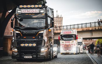 Transport rutier internațional - flota Galedo Logistic